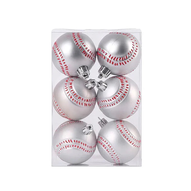 Holiday Dress Up 6cm Christmas Tree Decoration Pendant Football Basketball - Bellarte Enchanté Holiday Dress Up 6cm Christmas Tree Decoration Pendant Football Basketball